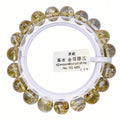 高冰金箔膠花水晶 10mm+ | 正財偏財 | 事業運 | 提升自信 | 避邪擋煞 | 聚財納福 | 花開富貴