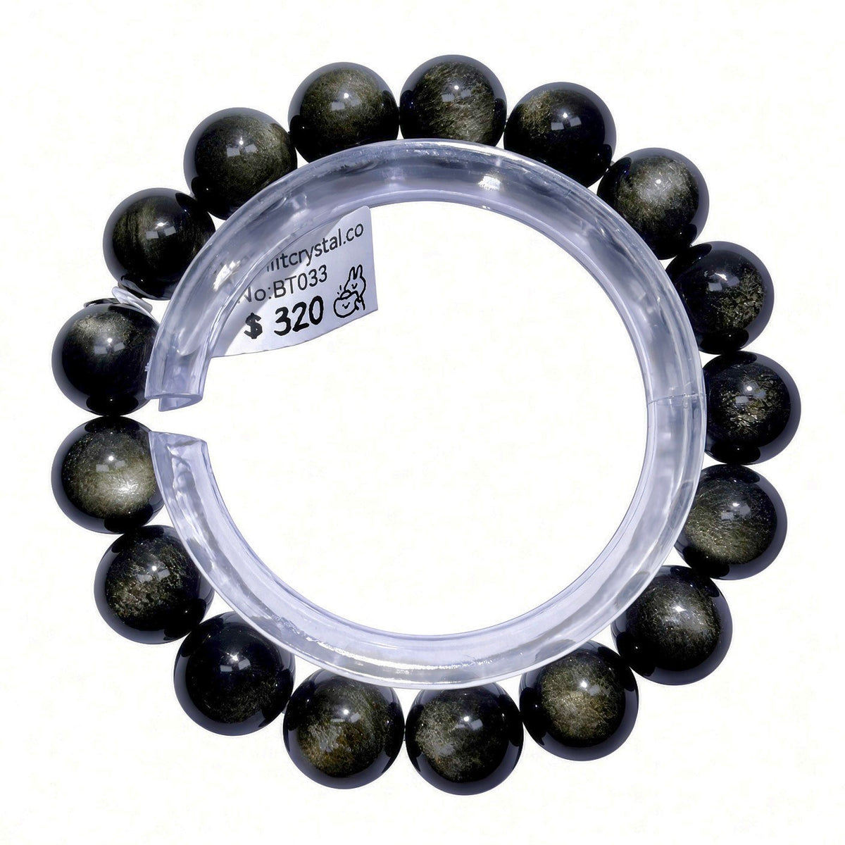 High-Grade Gold Sheen Obsidian 11mm+ | Powerful Wealth Attraction | Attracts Windfall Luck | Wards Off Evil and Blocks Negative Energy | Protects Against Naysayers | Absorbs Negative Energy | Dispels Sickness | Amulet