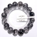 Black Super Seven 12mm+ | Purifies Negative Energy | Wards off Evil | Cleanses Aura | Amplifies Energy | Deep Cleansing