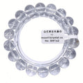 Icy Clear Quartz 11mm+ | Master Purifier | Dispels Negative Energy | Cleanses Aura | Wards off Evil & Ensures Safety | Protects from Malicious People | Enhances Concentration