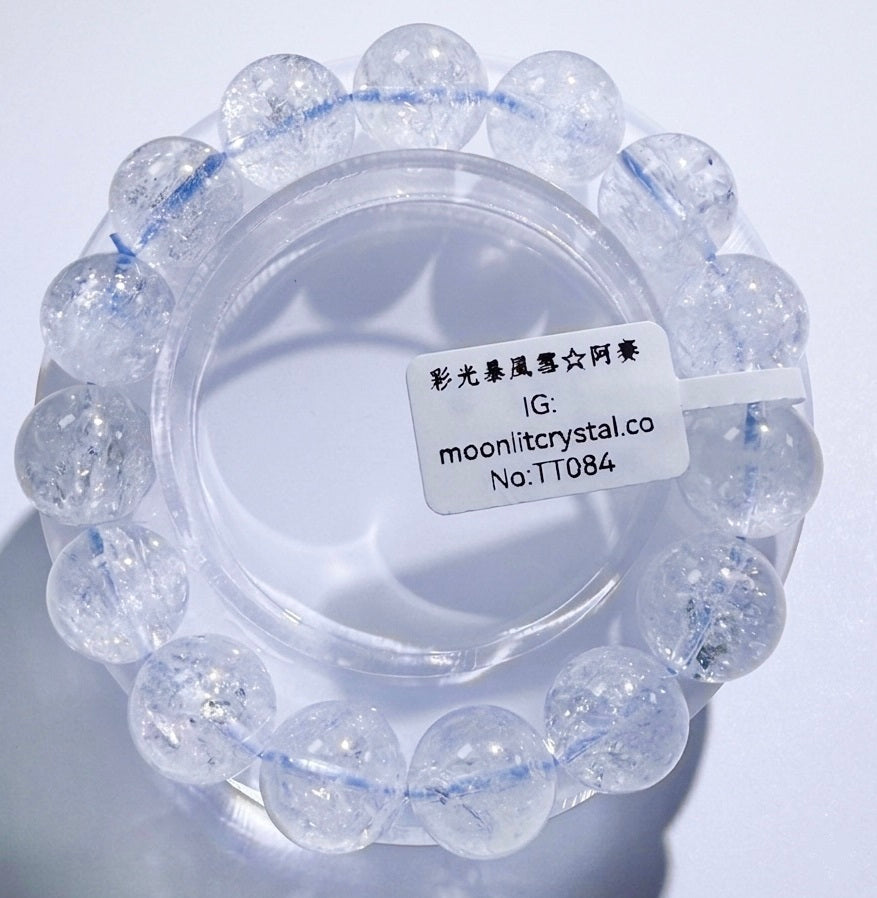 暴風雪白阿塞斯特萊白水晶 | 高頻水晶 | 淨化之王 | 全方位淨化 | 靈性覺醒 | 消除負能量 | 避邪保平安