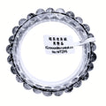 Transparent Black Hair Crystal 10mm+ | Wards off evil and negative energies | Protects against malicious individuals | Eliminates negative energy | Amulet | Enhances luck | Attracts wealth | Dispels evil | Boosts drive | Leader's Stone